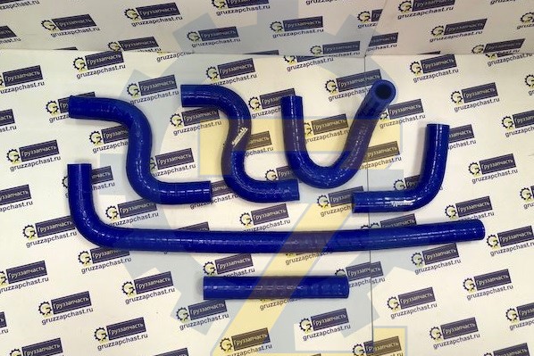 Комплект патрубков отопителя Газель NEXT силикон