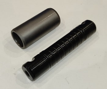 Палец + втулка серьги передней рессоры (CREATEK) (ан.WG9100520065/WG9000520078)