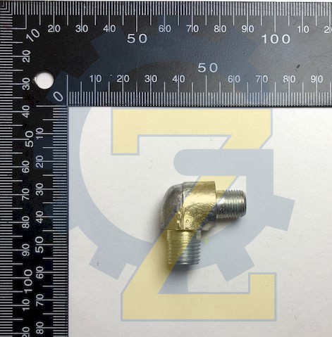 Угольник (наруж=М10х1/М12х1,25 L=29х30) компрессора конический (ОАО МАЗ)