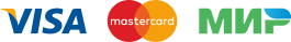 Visa, Master Card, Mir